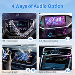 High resolution IPS touchscreen of Haudio 2 Din car media player
