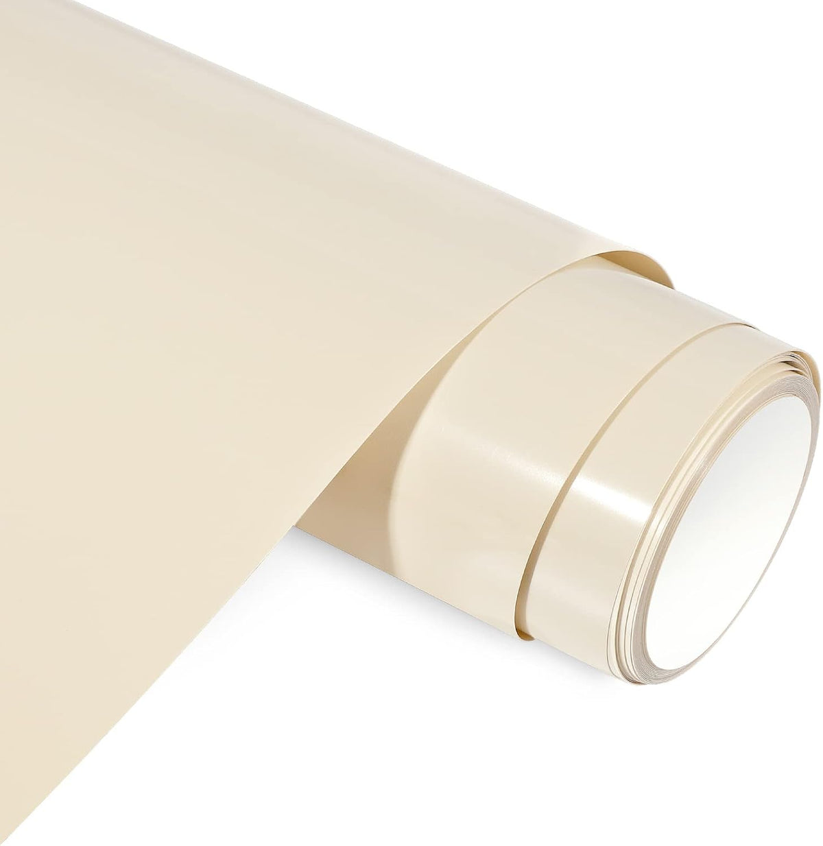 Ahijoy cream heat transfer vinyl roll front view