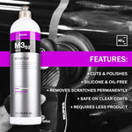 Koch Chemie silicone oil free micro polish for permanent hologram and fine scratch correction on vehicles