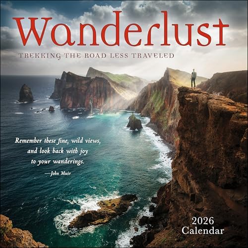 Wanderlust 2026 Wall Calendar: Trekking the Road Less Traveled - Image 2