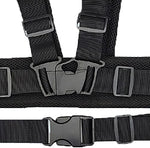 Reflective strips on Holiberty child motorcycle safety harness at night