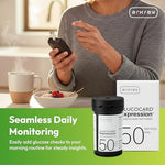 ARKRAY GLUCOCARD Expression Glucose Test Strips - No Coding, 0.8 Microliter & Fast 6-Second Results - Compatible with GLUCOCARD Expression Blood Glucose Meter - 50 Count - Image 6