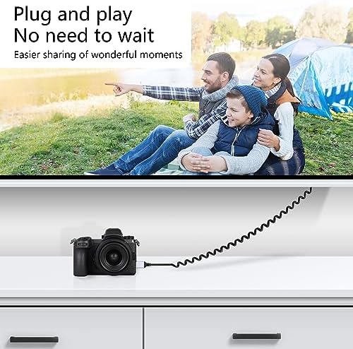 Durable stretchable 1.5 meter video extension cord in a neat studio setup