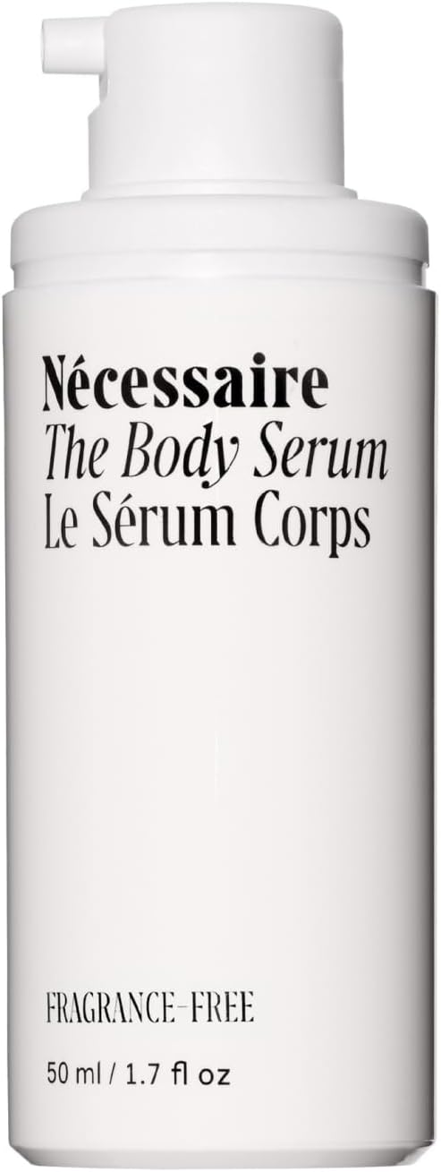 Ncessaire The Body Serum - Fragrance-Free Hyaluronic Acid Body Serum for Women+ Men. Niacinamide Firming Body Lotion - Fast-Absorbing for Sensitive + Eczema-Prone Skin. 50 ml/1.7 fl oz - Image 1