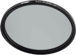 Tiffen cinematic filter mounted on camera lens setup