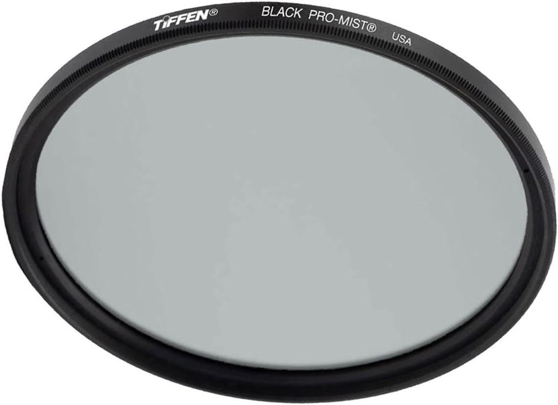 Tiffen cinematic filter mounted on camera lens setup