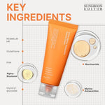 SUNGBOON EDITOR Active Marine cream applied on hand illustrating deep hydration capabilities