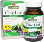 Nature's Answer Olive Leaf extract packaging and bottle detailing active ingredients