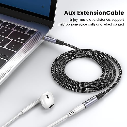Moswag 3 meter aux cable connected to gaming headset