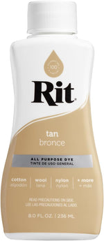 Rit All-Purpose Liquid Dye, Tan - Image 1