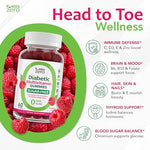 YUM-V'S keto friendly gummy vitamins with chromium and magnesium