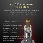 Full length view of the SKW HC series RCA male to RCA male cable.