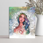 Wildflower Folk Coloring Book - Image 3