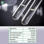 SilverGuard 30 PPM immune booster silver water bottle labels and supplement facts