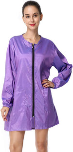 Exttlliy professional salon smock jacket front view