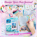 Euclidean Cube unicorn theme stickers and glitter tape sheets