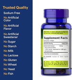 Odor free garlic herbal supplement bottle for daily immunity and cholesterol care