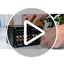 Complete retail packaging of the Mulcort authentic USA imported tube preamplifier with power adapter