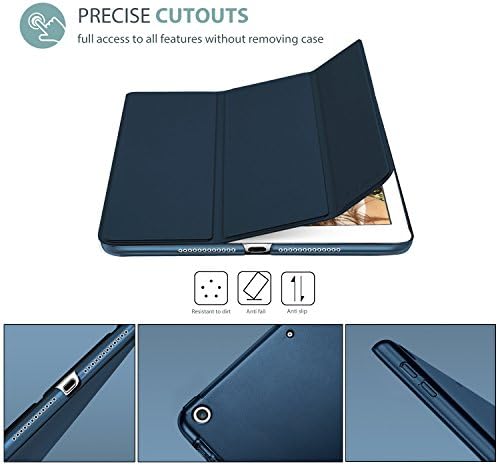 ProCase slim protective case displaying translucent frosted back panel design