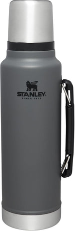 Stanley Classic Legendary Vacuum Bottle 1.1 qt Wide Mouth with Leakproof Cup Lid Keep Drinks Hot or Cold Packable for Travel Insulated Stainless Steel Thermal Bottle BPA-Free Hammertone Green - Image 15