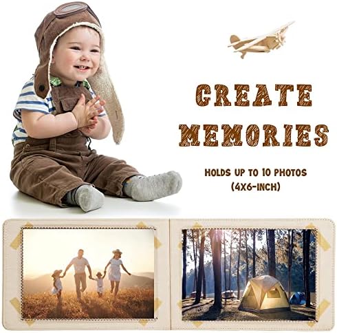 Close up of the durable drool resistant fabric texture on the Urban Kiddy newborn keepsake book.
