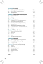 Sample page featuring surface anatomy palpation techniques and diagrams