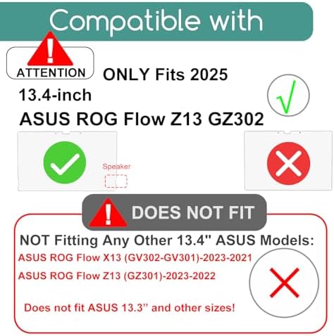 Keanboll 9H hardness glass packaging for Asus ROG Flow Z13 GZ302
