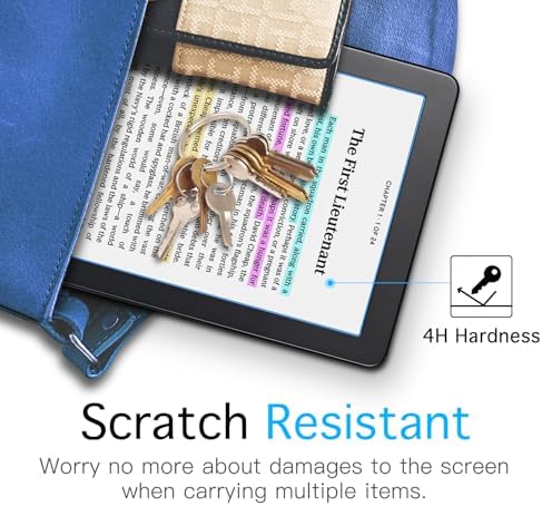 Detailed view of Kobo Clara screen protector edge-to-edge coverage