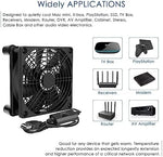 Qirssyn USB powered fan showing the five volt power connection cable for universal device compatibility.