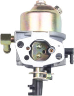Replacement carburetor float bowl and throttle linkage close up