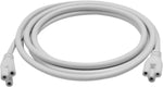 Traovien 2 Pack 3-Pin Linkable LED Tube Cable coiled for display