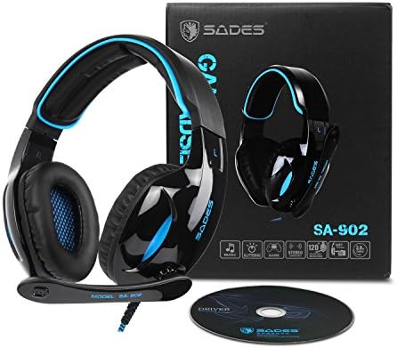 Sades SA902 7.1 surround sound headset headband adjustment