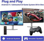Kinhank Super Console X Pro gaming system with dual wireless controllers.