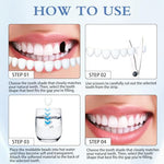 Step by step usage guide for tooth repair beads