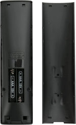 Econtrolly Vizio TV remote ergonomic profile angle