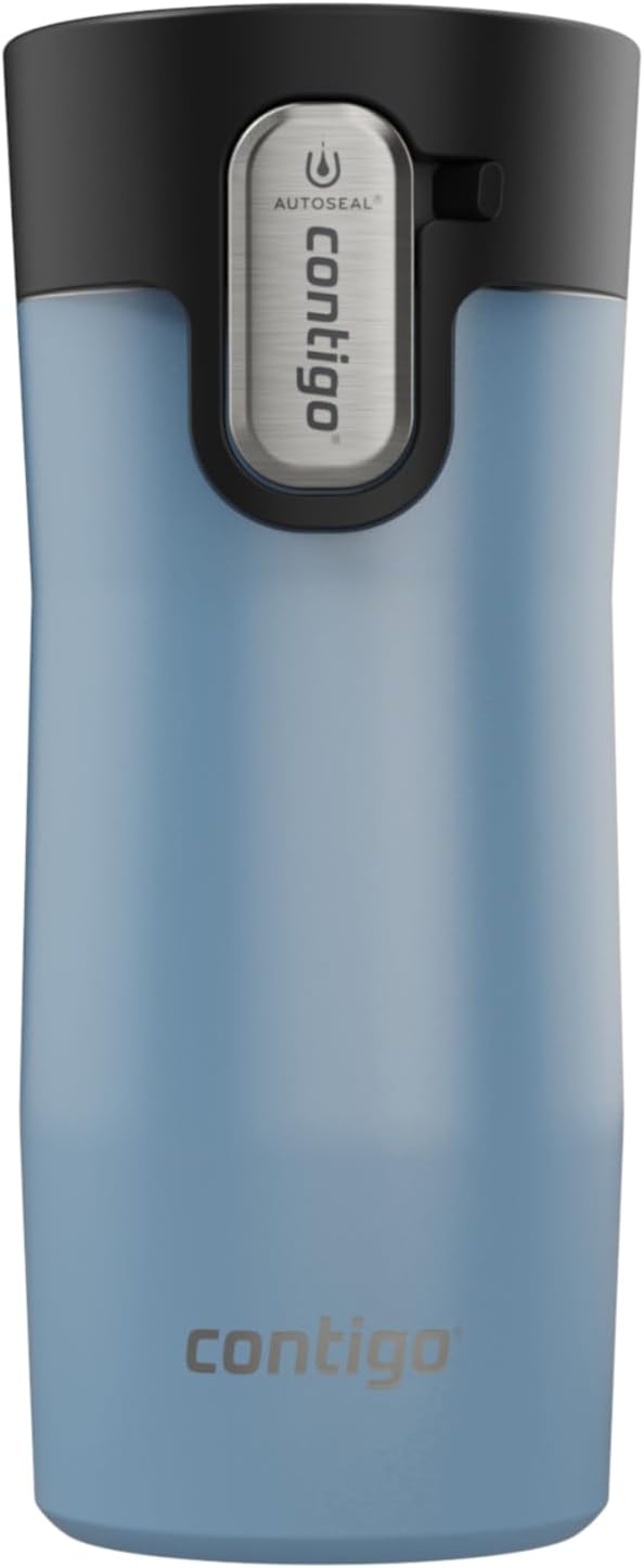 Contigo West Loop Stainless Steel Travel Mug with AUTOSEAL Lid, 16oz., Stainless Steel/Black - Image 13