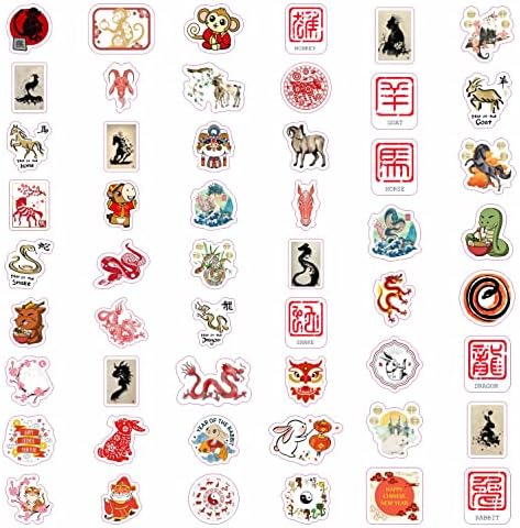 BulbaCraft lunar new year decals applied to a laptop