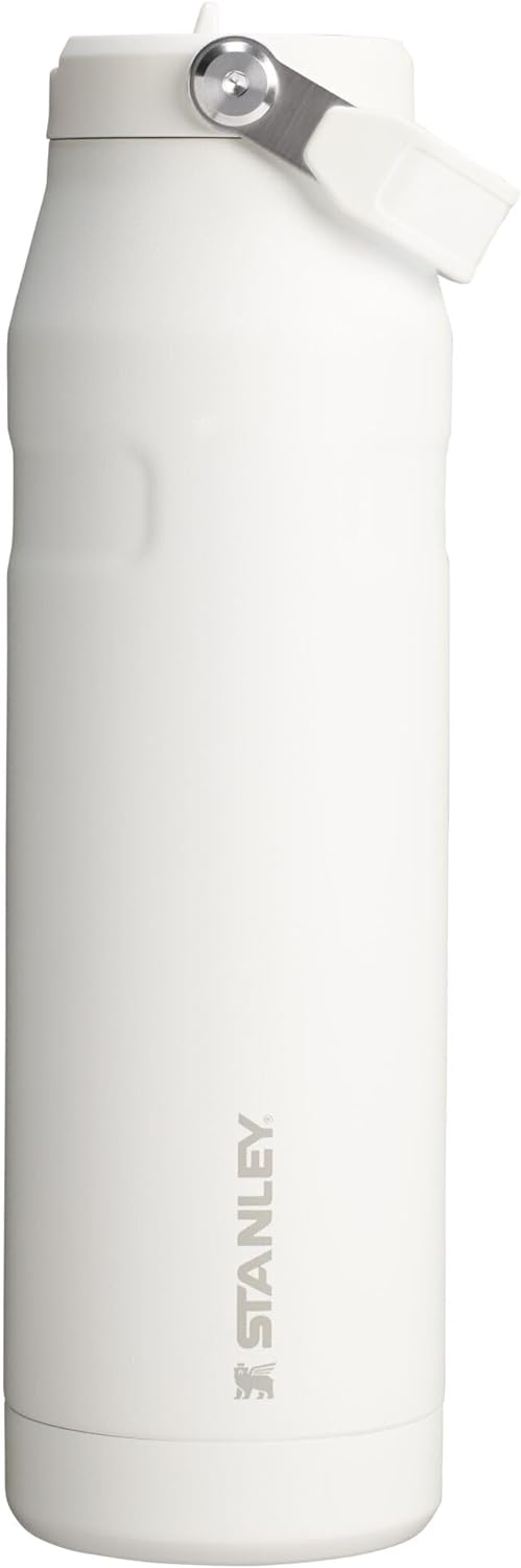 Stanley IceFlow Flip Straw 2.0 Water Bottle 24 oz | Built-In Straw with Larger Opening | Lightweight and Leak Resistant | Insulated Stainless Steel | BPA-Free | Twilight - Image 12