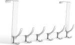 Optish Over The Door Hooks, Door Hanger Hooks for Hanging, Over The Doors Towel Racks for Bathroom with 12 Coat Hook, Coat Rack Bathroom Accessories2 Pack, Black - Image 9