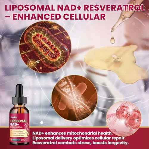 Hovika 1200mg NAD+ liquid drops for cellular health