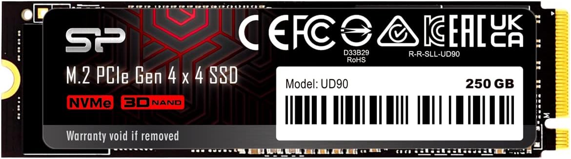 Silicon Power 2TB UD90 NVMe 4.0 Gen4 PCIe M.2 SSD R/W up to 5,000/4,800 MB/s (SP02KGBP44UD9005) - Image 11