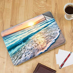 IT'S A SKIN fade resistant protective decal displaying scratch resistant and waterproof material testing.