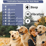 PetJoy three pack shock collars for multi dog households close up view