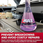 Two pack of USA imported ZMAX Engine and Fuel formulas ideal for gasoline and diesel trucks