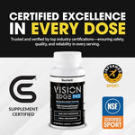 VISION EDGE PRO Eye Supplement for Athletes; Formula with Lutein, Zeaxanthin, and Meso-Zeaxanthin, Eye Supplements Omega 3, Essential Carotenoids for Eyes - (90 Softgels, 3 Month Supply) - Image 8
