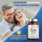 Premium high potency zinc tablets manufactured in GMP certified facility