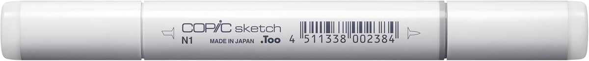 Copic Sketch marker barrel and cap detail with color code