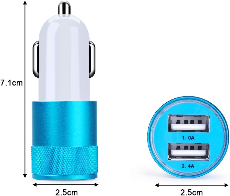 Sicodo car charger connected with a smartphone