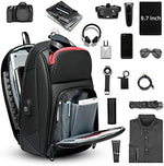 Kuvictewl black sling bag worn by model lifestyle