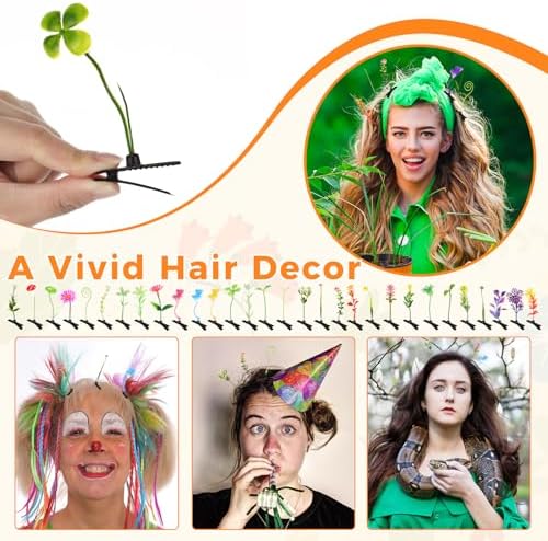 Luinabio cute plant hair accessories styling example